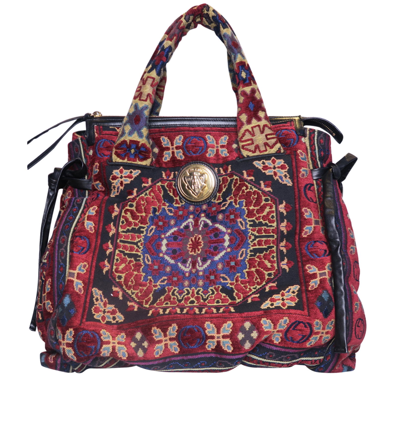 Gucci Tapestry Hysteria Large Tote